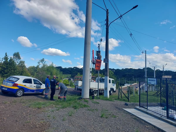 Salto Caveiras passa a contar com câmeras de segurança em áreas estratégicas