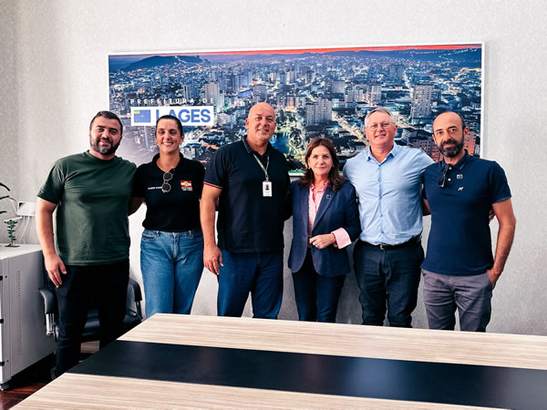 Prefeitura de Lages e Fesporte alinham planejamento da Olesc