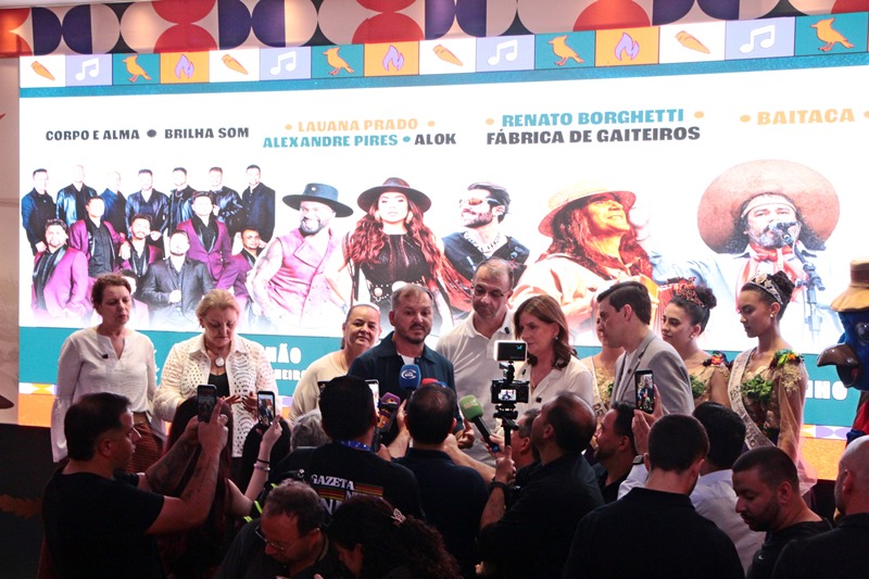 FESTA DO PINHÃO: Lançamento com contagem regressiva e shows da primeira semana