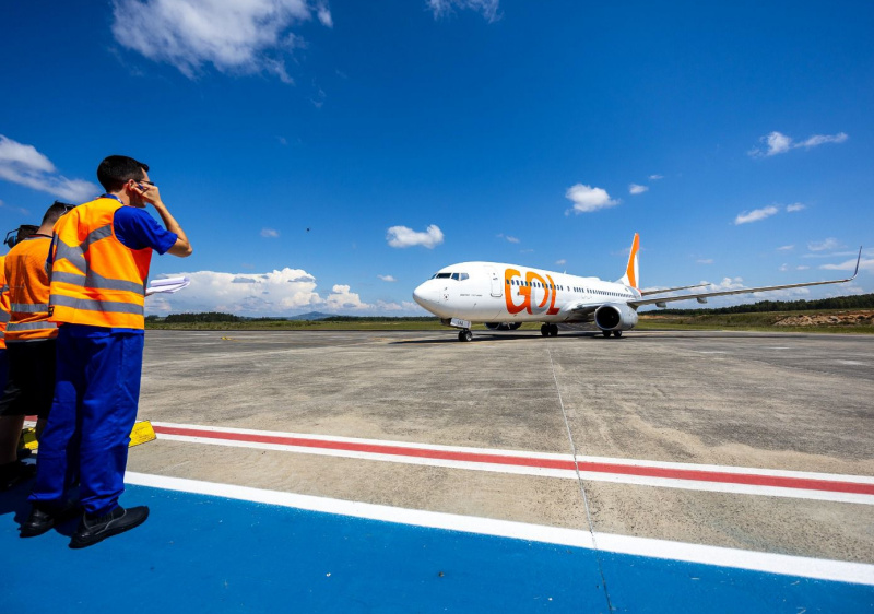 Aeroporto de Correia Pinto ultrapassa 10 mil passageiros: veja os detalhes